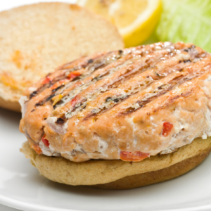 4-Pack Hamburguesas de Salmón